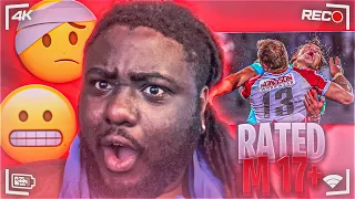 *REACTION* Spine Shattering Rugby Tackles & Big Hits!!! (TOO GRUSOME!!)