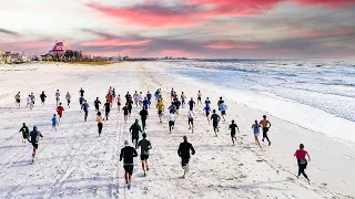 ALL OUT 800m vs Subscribers on Florida Beach!