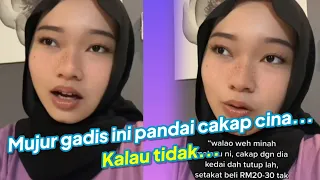 VIRAL Dia Cakap Cina Ingatkan Gadis Ini Tak Faham!