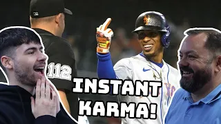 BRITISH FATHER AND SON REACTS! Craziest "Karma/Revenge" Moments in Sports History!