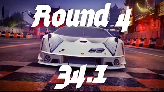 34.135 | Final Round 4 [Reach For The Sky] - 2⭐ SCV12 (3025 Rank) - Asphalt 9