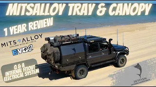 1 YEAR REVIEW - MITS ALLOY TRAY AND CANOPY