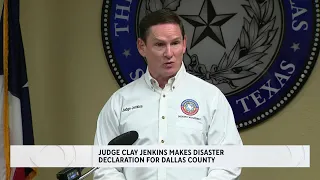 Dallas County Judge Clay Jenkins issues disaster declaration following Tuesday's severe storms