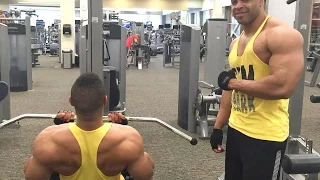 Back & Biceps Workout to Gain Muscle Mass @hodgetwins