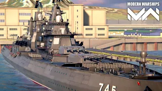 Modern Warships: RF MOSCOW the only downside is the slow movement.