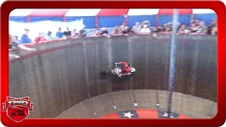 Wall Of Death Motorcycle Stunt Show Leesburg Bikefest 2016