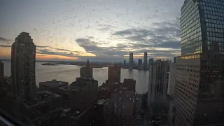 2022 03 25 GP22 - NYC Sunset 🌆 time lapse view from hotel 🏨