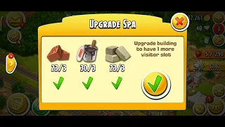 Upgrading Spa to level 4 | Hayday gameplay | Hay day level 55