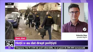 Jaf ca în flme în Popești-Leordeni: hoții s-au dat drept polițiști și au legat victimele