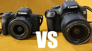 Canon M50 vs Canon 1300d Explained Comparison What is better and still worth getting 2024