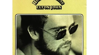 Elton John - I Think I'm Going to Kill Myself (1972) With Lyrics!