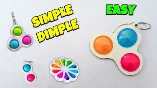 How To Make a Simple Dimple | Simple Dimple Fidget Toy | DIY Simple Dimple Easy