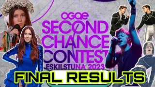 OGAE Second Chance 2023 Final Results TOP 23 | Eurovision 2023