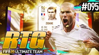 PRIME ICON ZIDANE IS CRAZY! - #FIFA20 Road to Glory! #95 Ultimate Team