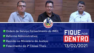 FIQUE POR DENTRO | SINDGUARDAS-SP | PROGRAMA 111 (13/02/2021)