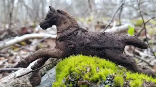 Cellar Hole Bottle Dump Digging: The Squirrels Stash