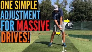 One Simple Adjustment for Massive Drives!