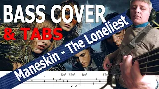 Maneskin - The Loneliest (Bass Cover) + TABS