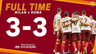 MILAN 3-3 ROMA!GIACOMELLI SE IL VINO NON LO REGGI L’UVA MAGNATELA A CHICCHI! È STATA UNA GRANDE ROMA