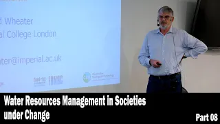Water Resources Management in Societies under Change - Part 08