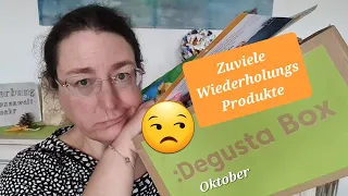 Degusta Box Oktober 2023 / Für mich die bislang enttäuschendste