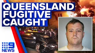 Queensland fugitive arrested in Sydney after alleged carjacking with firearm | 9 News Australia