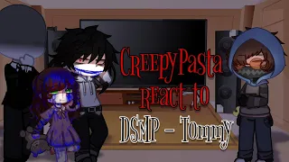 CreepyPasta react to Tommyinnit & WilburSoot [part 1] [Creepypasta & DSMP]