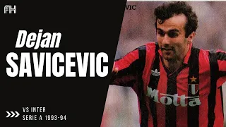 Dejan Savicevic ● Skills ● AC Milan 2-1 Inter ● Serie A 1993-94