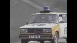 Следы преступления: пятница, время бабочки/Stopy zločinu: Pátek, čas motýlů 1989 car chase scene