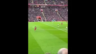 Mo Salah’s goal in Liverpool’s 1-0 win agaisnt Manchester City #liverpool #premierleague