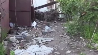 В результате обстрела Киевского района Донецка разрушены несколько домов