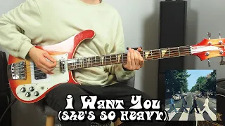 The Beatles | I Want You (She's So Heavy) | Guitar and Bass Cover (Instrumental)