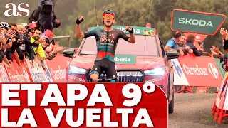 LA VUELTA 2023 | RESUMEN de la 9ª ETAPA de la VUELTA A ESPAÑA 2023 | Ciclismo