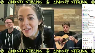 Lindsey Stirling Acoustic Band Rehearsal Live Stream Twitch 09-08-2021