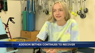 Addison Bethea continues recovery in rehab at TMH