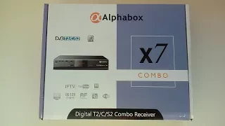 Обзор ресивера ► Alphabox X7 Combo