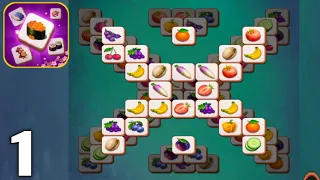 Tile Match : Fun Triple Connect - Gameplay Walkthrough Part 1 All Levels 1-15 (Android & iOS)