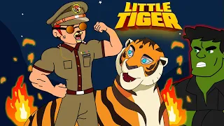 The Story Of Little Tiger In Telugu ft Hulk | Little Tiger Story