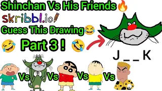 Shinchan Vs His Friends In A Drawing Game😂 Very Funny🤣 Part 3🔥