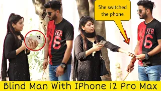 Blind Man with iPhone 12 Pro Max Prank @ThatWasCrazy