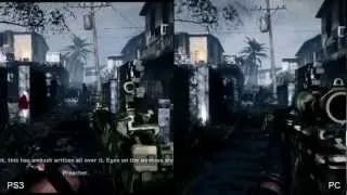 Medal of Honor Warfighter Xbox 360 / Playstation 3 / PC Comparison HD