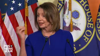 WATCH LIVE: House Speaker Nancy Pelosi holds a news conference