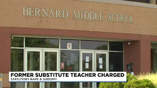 Former substitute teacher charged for allegedly raping 14-year-old