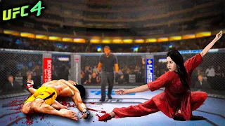 Bruce Lee vs. Lady Kung-Fu (EA sports UFC 4)