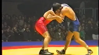 76 kg. Valeri Verhushin (Bucim Jaka0 vs Buvaisar Saitiev (CSKA)1997 Kup Evropski Shampioni