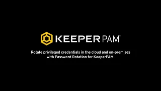 KeeperPAM Rotation Teaser