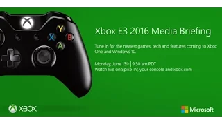 Let's React - E3 2016 (Microsoft's Press Conference)