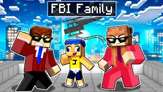 Jeffy is Adopted by FBI Family in Minecraft!