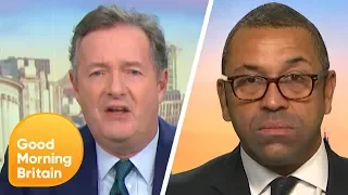 Piers Presses James Cleverly on the Tory Party 'Doctored' Video of Keir Starmer | GMB