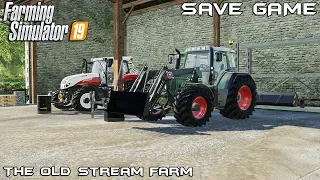 Save Game | Animals on The Old Stream Farm | Farming Simulator 19